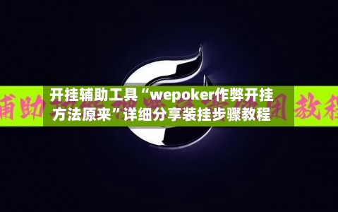 开挂辅助工具“wepoker作弊开挂方法原来	”详细分享装挂步骤教程-第2张图片