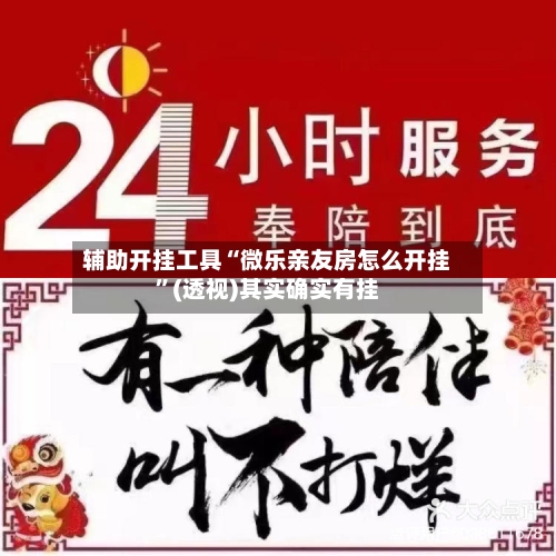 辅助开挂工具“微乐亲友房怎么开挂”(透视)其实确实有挂-第3张图片
