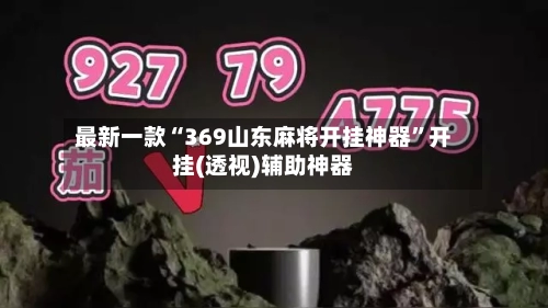最新一款“369山东麻将开挂神器”开挂(透视)辅助神器-第2张图片