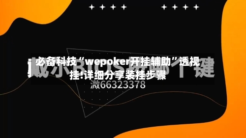 必备科技“wepoker开挂辅助	”透视挂!详细分享装挂步骤-第2张图片