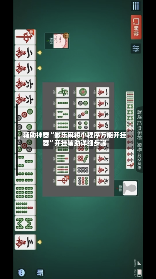 辅助神器“微乐麻将小程序万能开挂器	”开挂辅助详细步骤-第2张图片