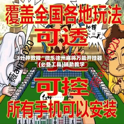 3分钟教程“微乐徐州麻将万能开挂器	”(必备工具)辅助教学-第2张图片