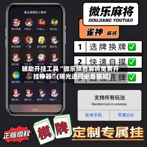 辅助开挂工具“微乐陕西麻将免费开挂神器”(曝光透视必备猫腻)