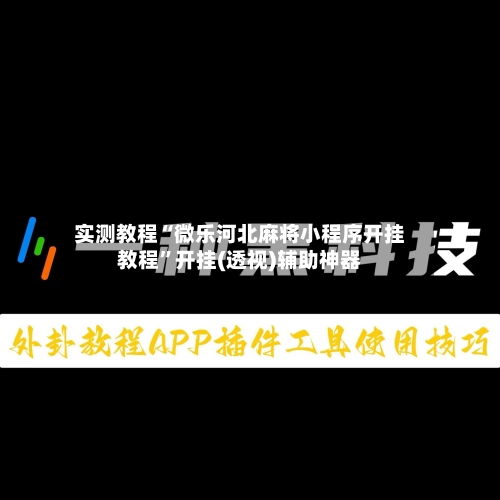 实测教程“微乐河北麻将小程序开挂教程”开挂(透视)辅助神器