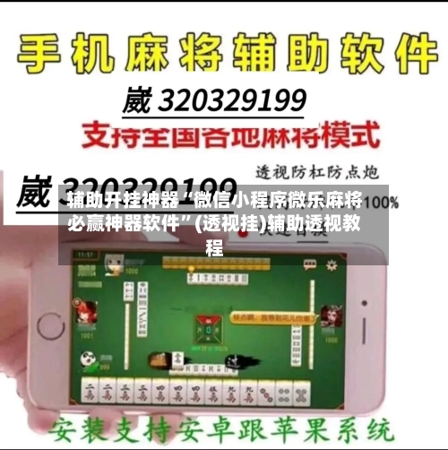 辅助开挂神器“微信小程序微乐麻将必赢神器软件”(透视挂)辅助透视教程