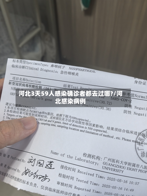 河北3天59人感染确诊者都去过哪?/河北感染病例