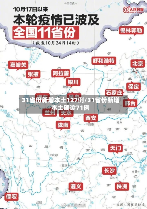 31省份新增本土127例/31省份新增本土确诊71例