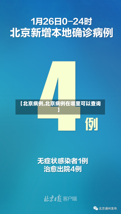 【北京病例,北京病例在哪里可以查询】