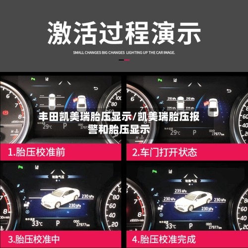 丰田凯美瑞胎压显示/凯美瑞胎压报警和胎压显示