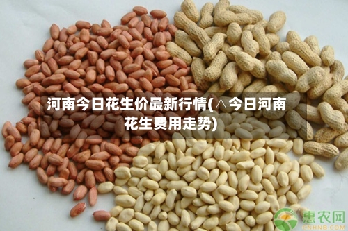 河南今日花生价最新行情(△今日河南花生费用走势)