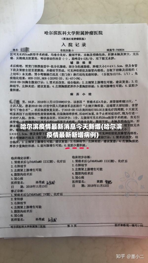 哈尔滨疫情最新消息今天新增(哈尔滨疫情最新新增病例)