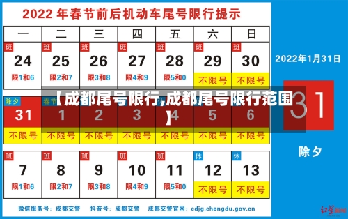 【成都尾号限行,成都尾号限行范围】